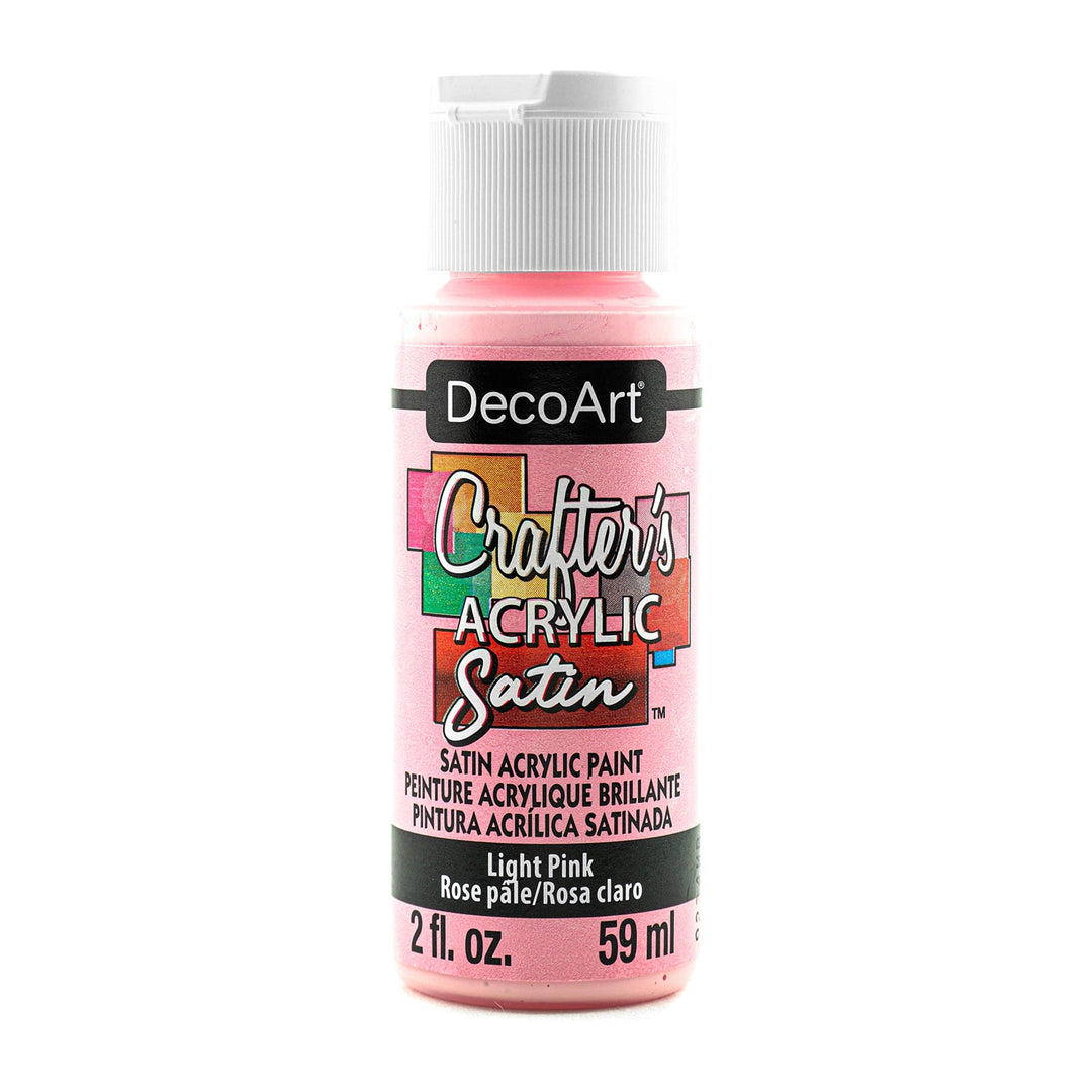 DecoArt, Crafter's Acrylics Satin Paint, 2 fl. oz. (59 ml.)