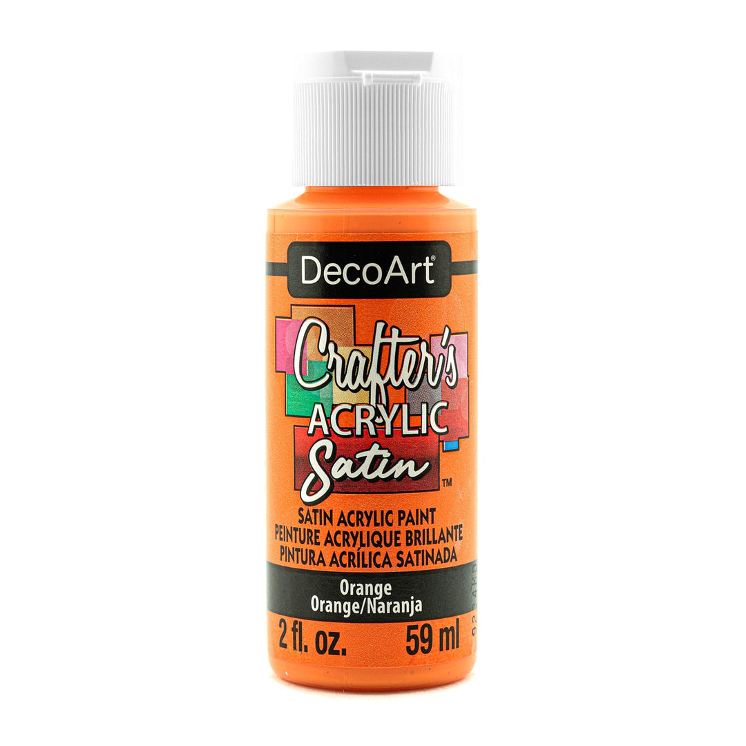 DecoArt, Crafter's Acrylics Satin Paint, 2 fl. oz. (59 ml.)