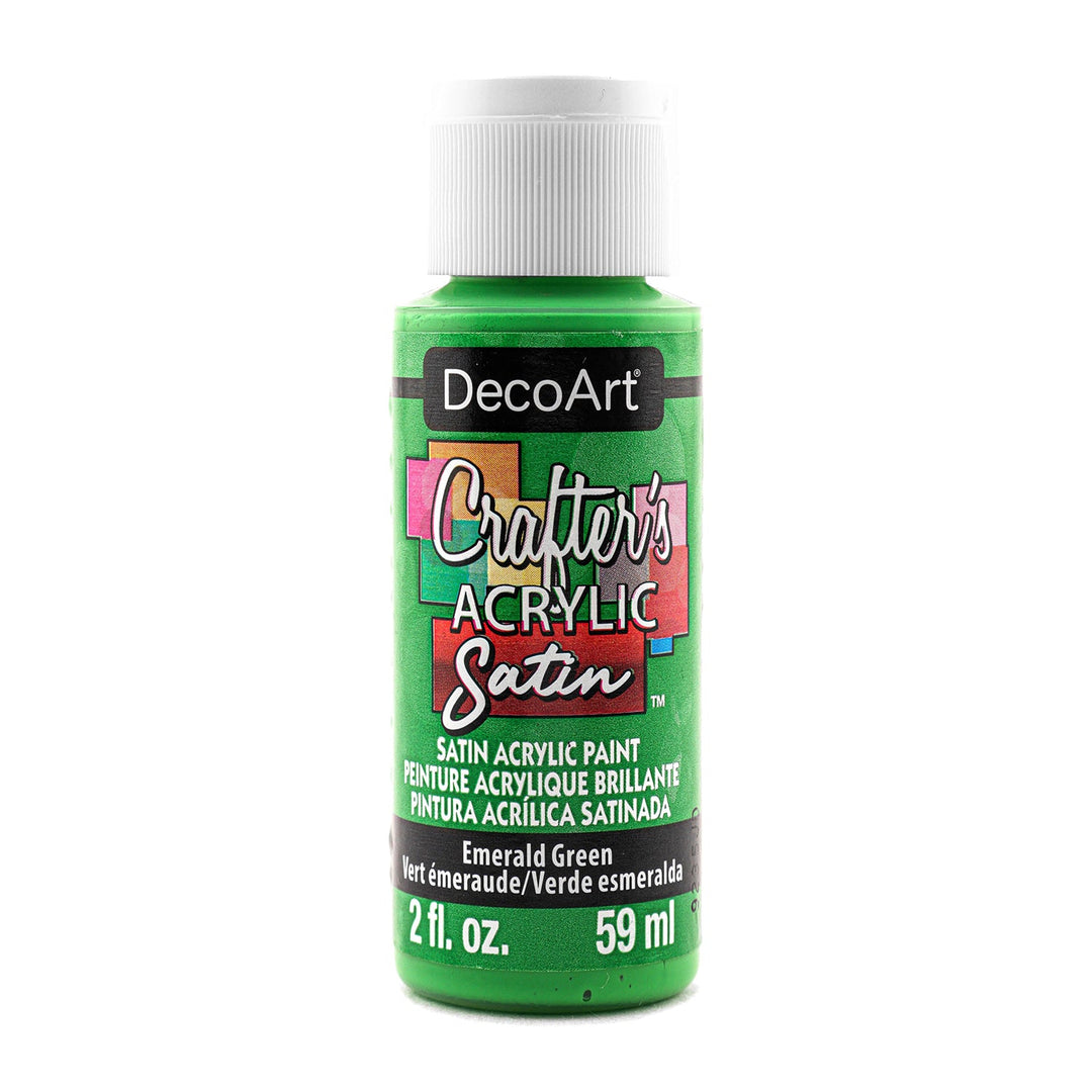 DecoArt, Crafter's Acrylics Satin Paint, 2 fl. oz. (59 ml.)