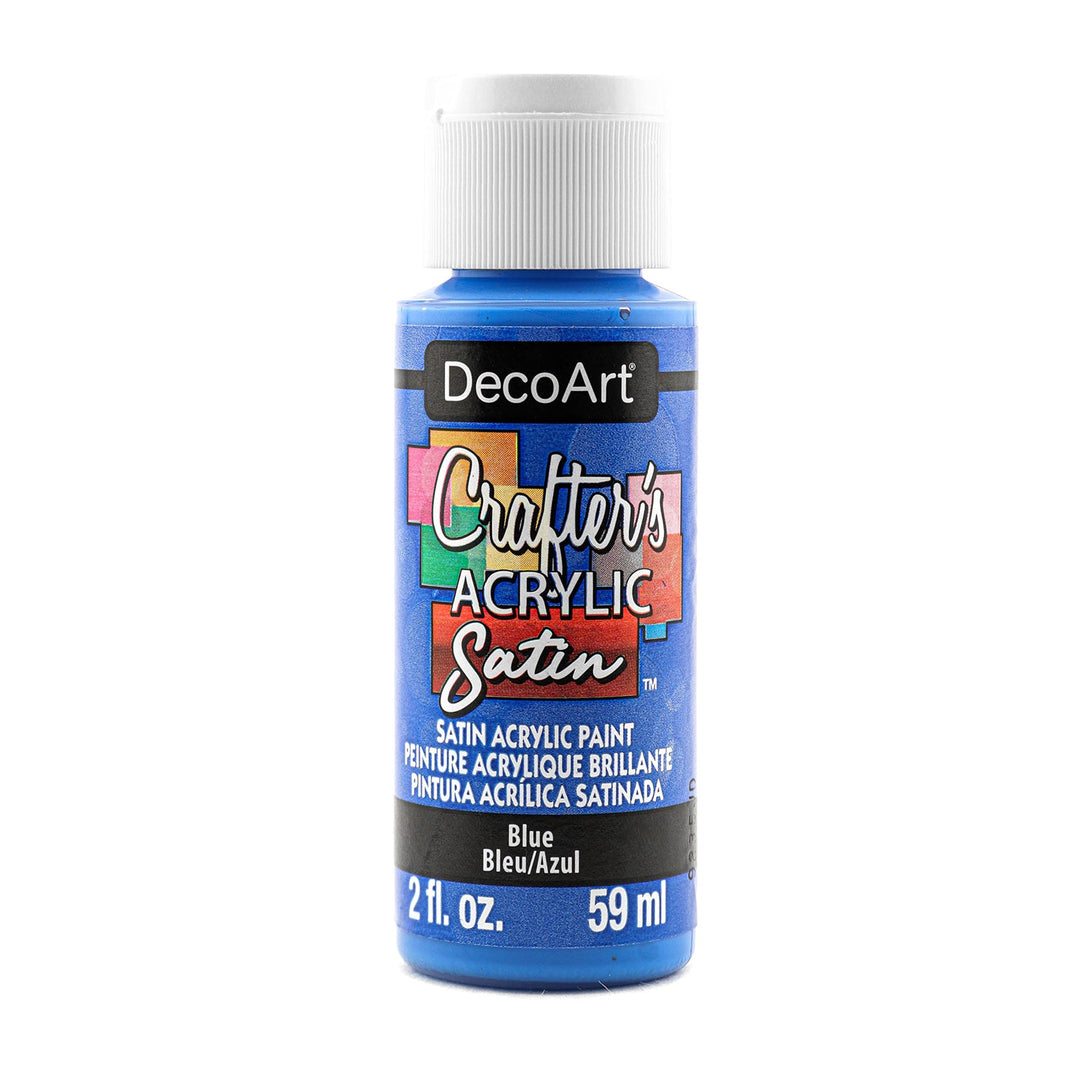 DecoArt, Crafter's Acrylics Satin Paint, 2 fl. oz. (59 ml.)