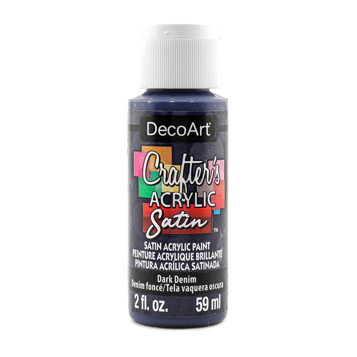 DecoArt, Crafter's Acrylics Satin Paint, 2 fl. oz. (59 ml.)