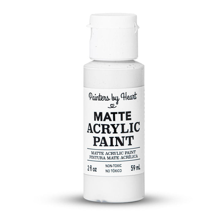 Painters by Heart, Matte Acrylic Paint, 2 Fl Oz, Assorted Matte Colors