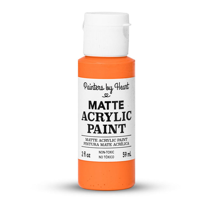 Painters by Heart, Matte Acrylic Paint, 2 Fl Oz, Assorted Matte Colors