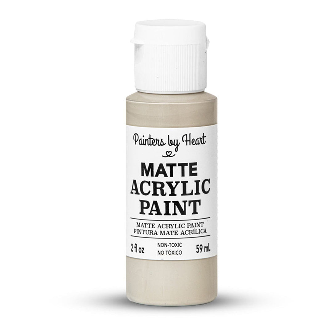 Painters by Heart, Matte Acrylic Paint, 2 Fl Oz, Assorted Matte Colors