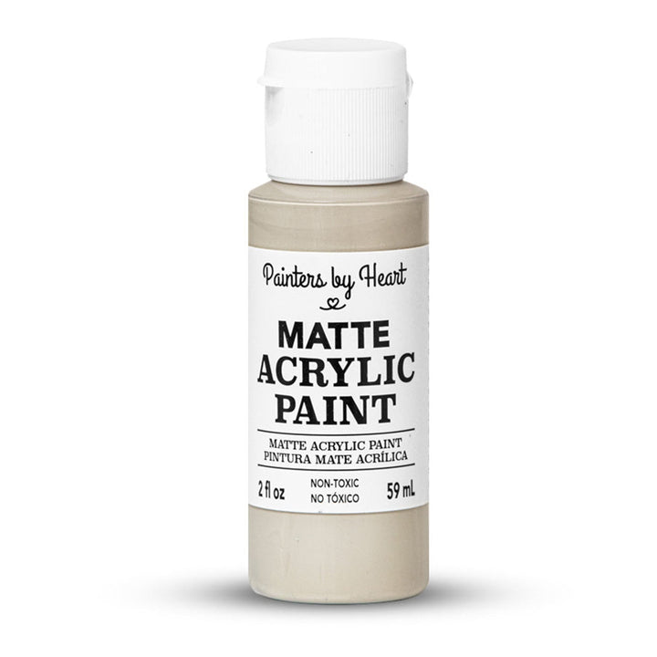 Painters by Heart, Matte Acrylic Paint, 2 Fl Oz, Assorted Matte Colors, 6-Pack