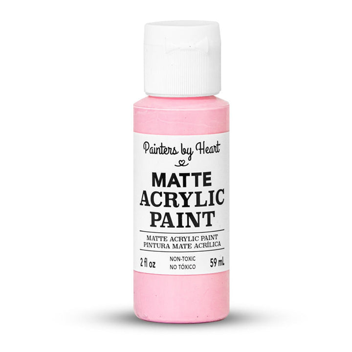 Painters by Heart, Matte Acrylic Paint, 2 Fl Oz, Assorted Matte Colors