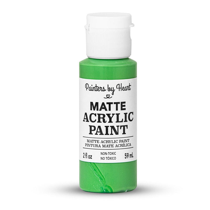 Painters by Heart, Matte Acrylic Paint, 2 Fl Oz, Assorted Matte Colors