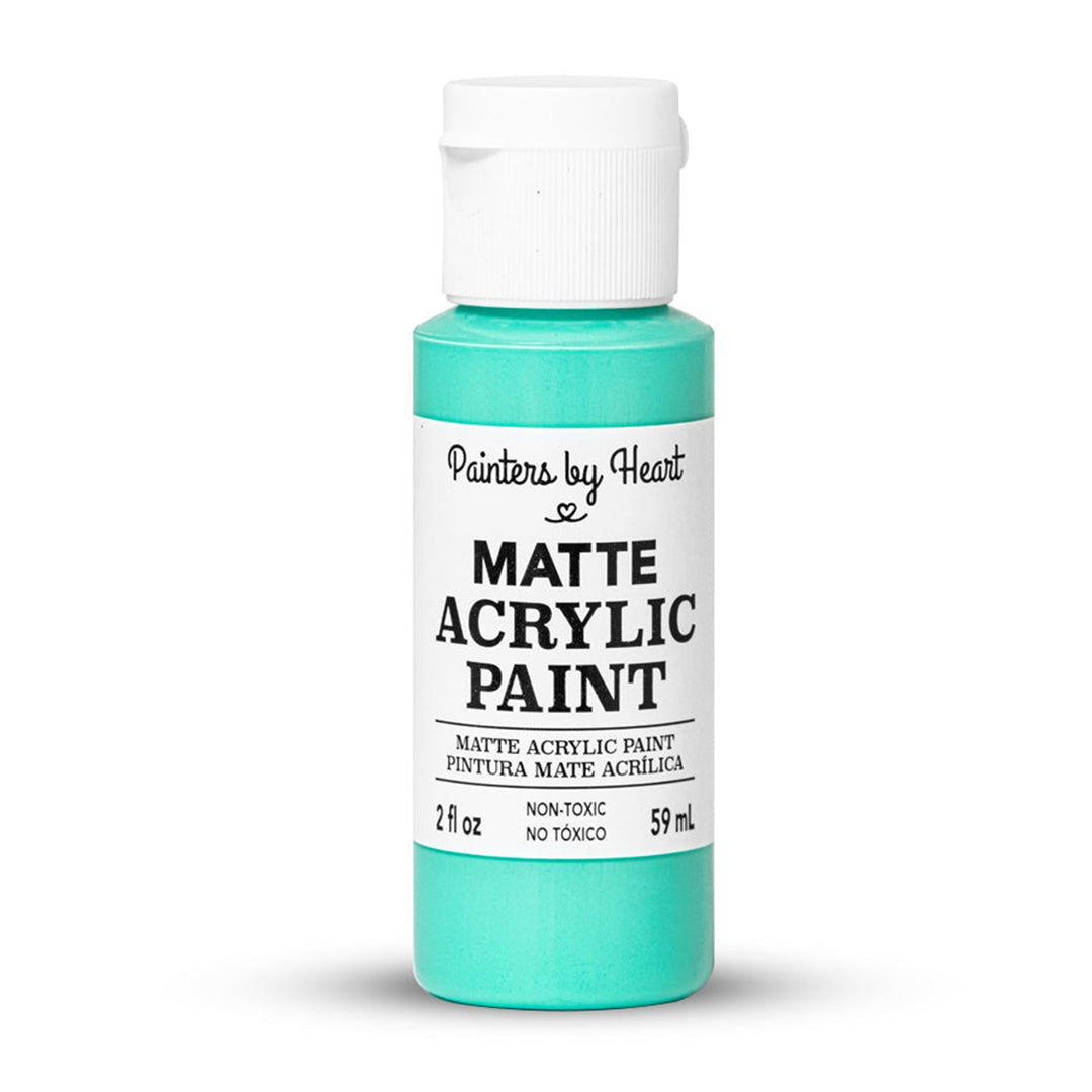 Painters by Heart, Matte Acrylic Paint, 2 Fl Oz, Assorted Matte Colors