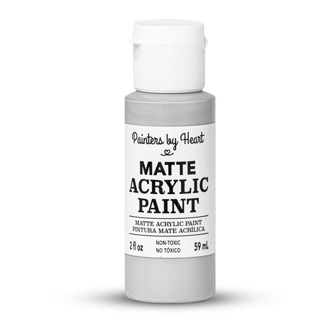 Painters by Heart, Matte Acrylic Paint, 2 Fl Oz, Assorted Matte Colors, 6-Pack