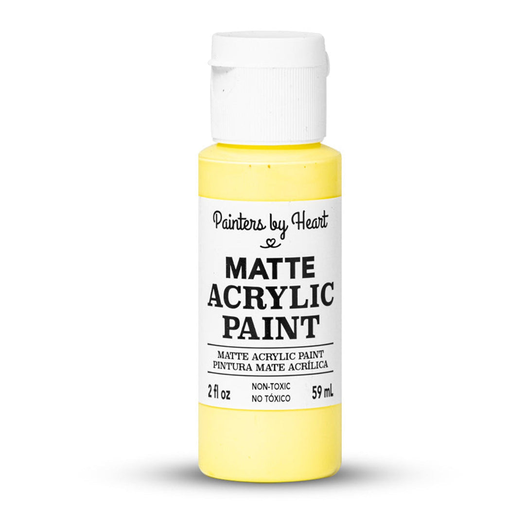 Painters by Heart, Matte Acrylic Paint, 2 Fl Oz, Assorted Matte Colors