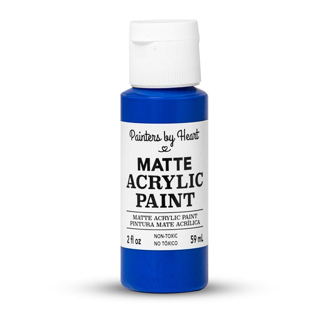 Painters by Heart, Matte Acrylic Paint, 2 Fl Oz, Assorted Matte Colors