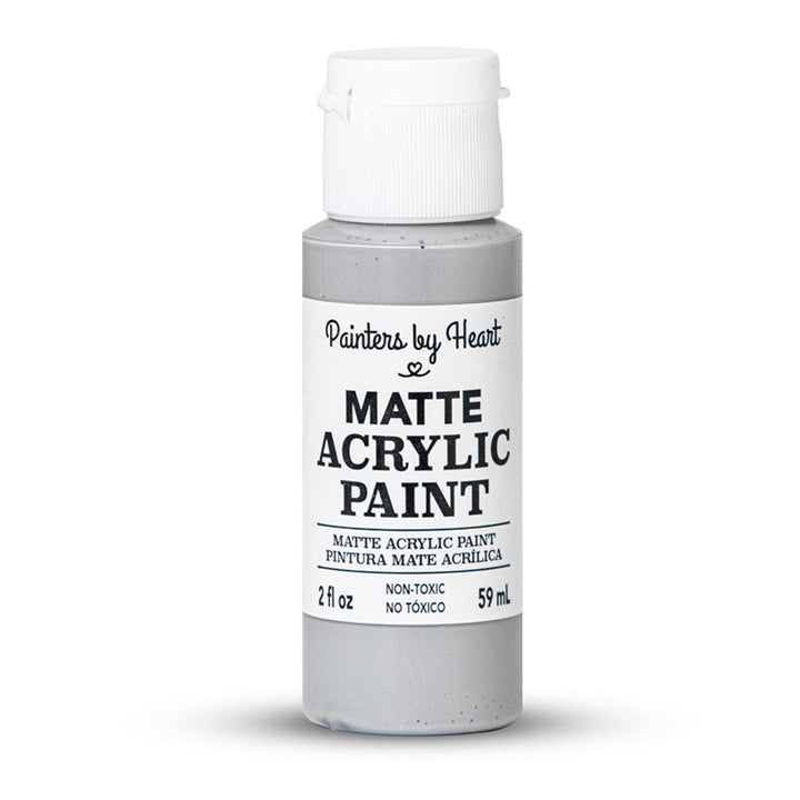 Painters by Heart, Matte Acrylic Paint, 2 Fl Oz, Assorted Matte Colors, 6-Pack