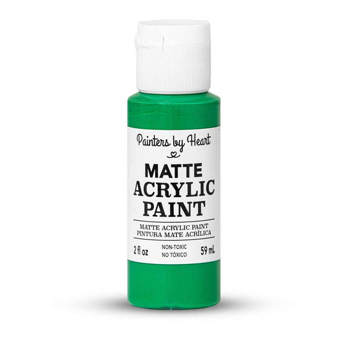 Painters by Heart, Matte Acrylic Paint, 2 Fl Oz, Assorted Matte Colors