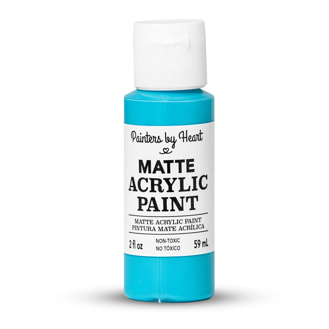 Painters by Heart, Matte Acrylic Paint, 2 Fl Oz, Assorted Matte Colors