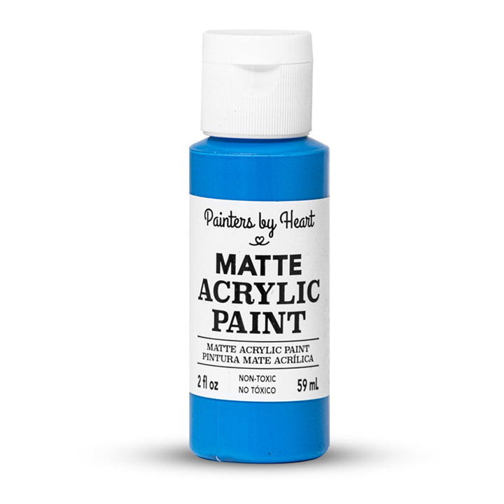 Painters by Heart, Matte Acrylic Paint, 2 Fl Oz, Assorted Matte Colors