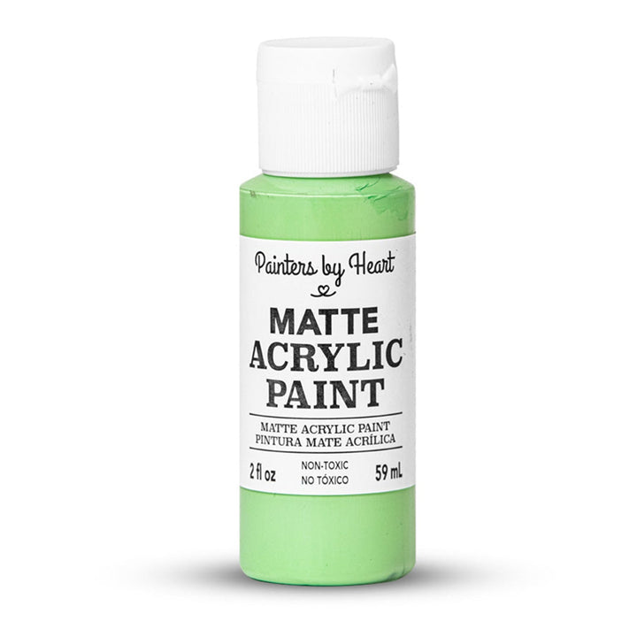 Painters by Heart, Matte Acrylic Paint, 2 Fl Oz, Assorted Matte Colors