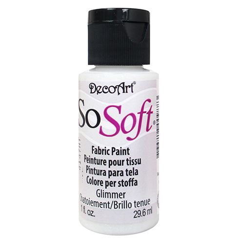 DecoArt,  SoSoft Fabric Paint,  1oz., 3-Pack