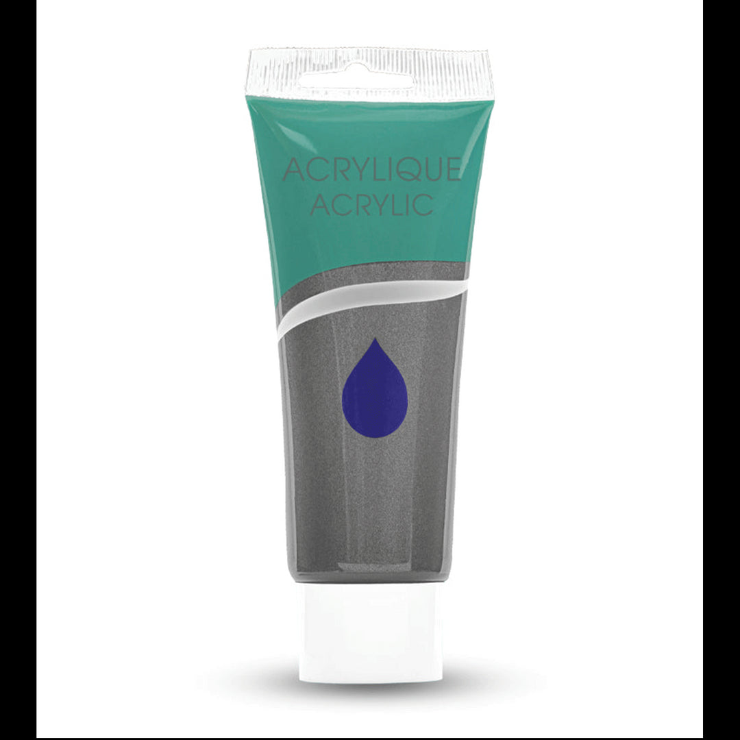 Acrylic Paint Tube,  Variety of Bright Colors, 75 ml.