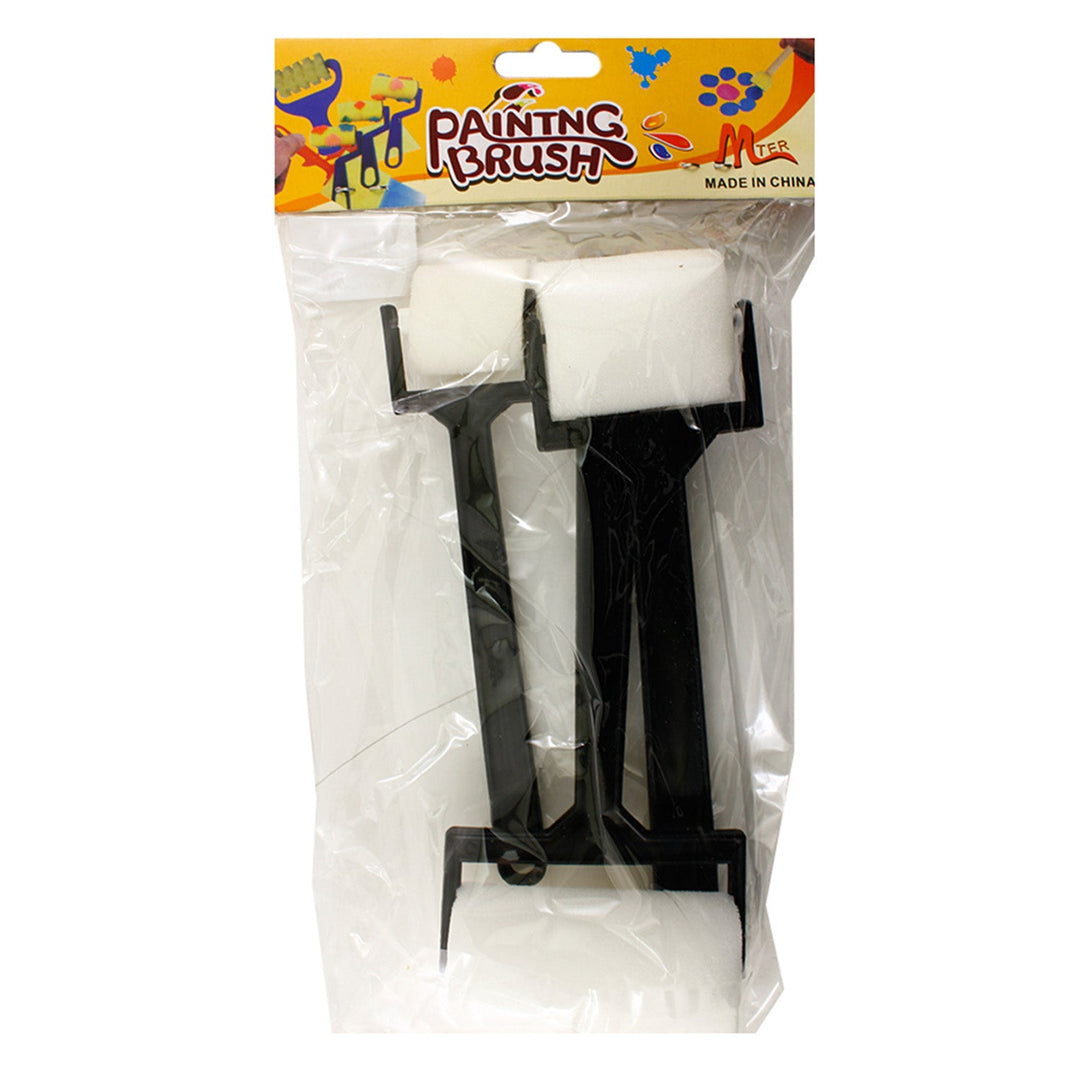 Flat Foam Rollers for Paint, Various Sizes,  3 Pieces