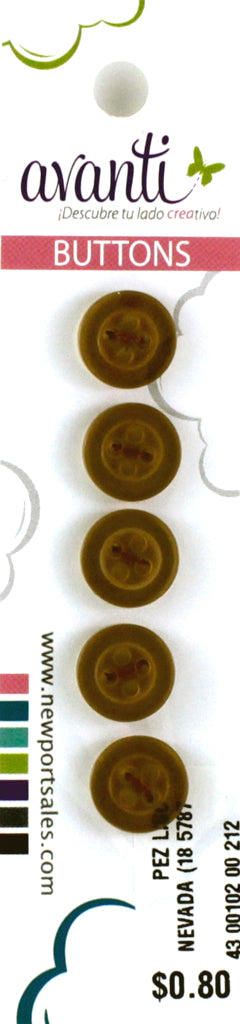 Sewing Buttons – 18L (11.43mm / 0.45 inches) with 4 Holes – Perfect for Cardigans, Light Jackets &amp; Kids’ Outerwear