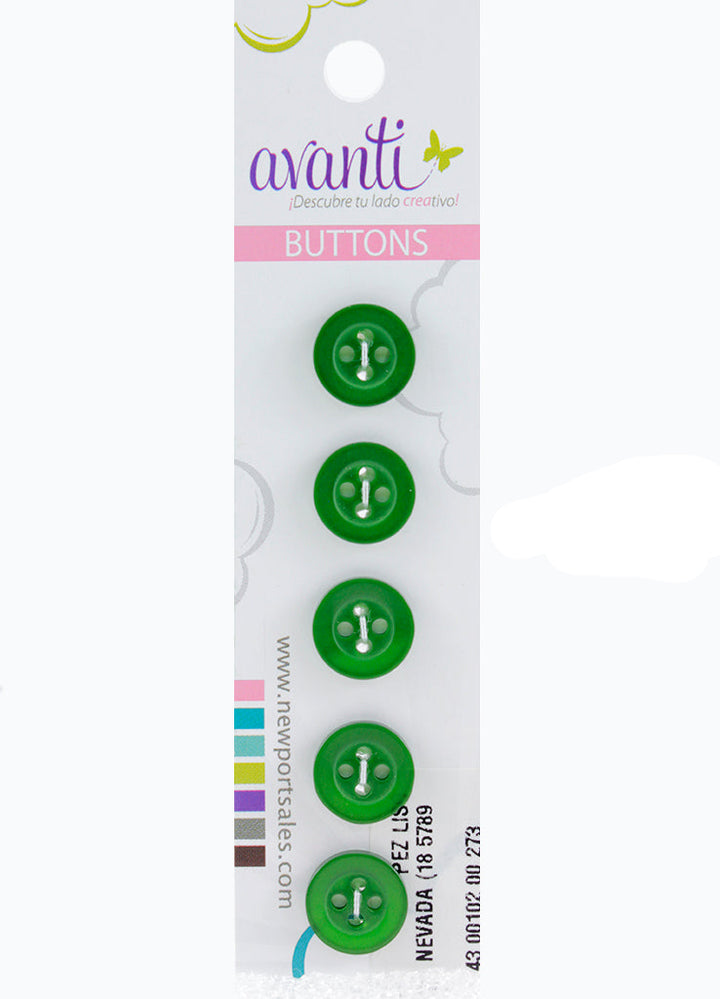 Sewing Buttons – 18L (11.43mm / 0.45 inches) with 4 Holes – Perfect for Cardigans, Light Jackets &amp; Kids’ Outerwear, 12-Pack