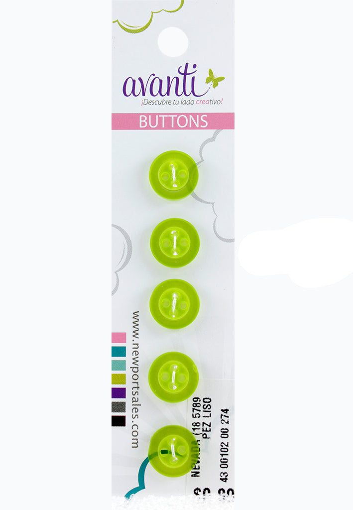 Sewing Buttons – 18L (11.43mm / 0.45 inches) with 4 Holes – Perfect for Cardigans, Light Jackets &amp; Kids’ Outerwear, 12-Pack