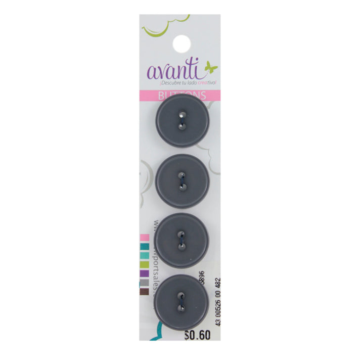 Sewing Buttons – 29L (18.0mm / 0.71 inches) with 2 Holes – Perfect for Dresses, Jackets & Handbags, 12-Pack