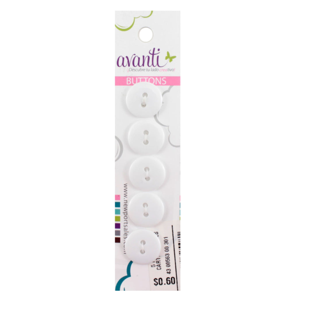 Sewing Buttons – 23L (13.0mm / 0.51 inches) with 2 Holes – Perfect for Heavy Coats, Jackets & Accessories