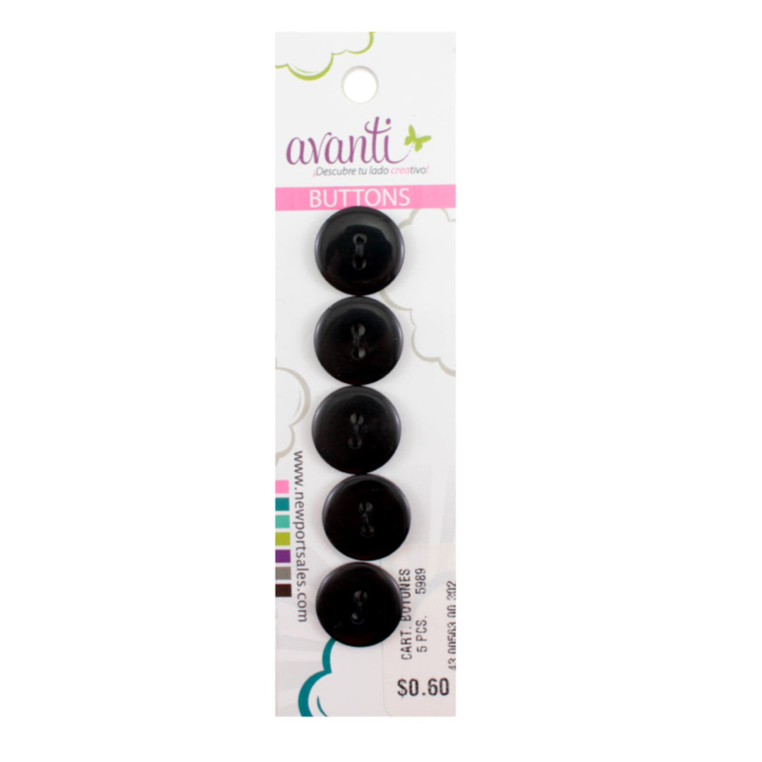 Sewing Buttons – 23L (13.0mm / 0.51 inches) with 2 Holes – Perfect for Heavy Coats, Jackets & Accessories