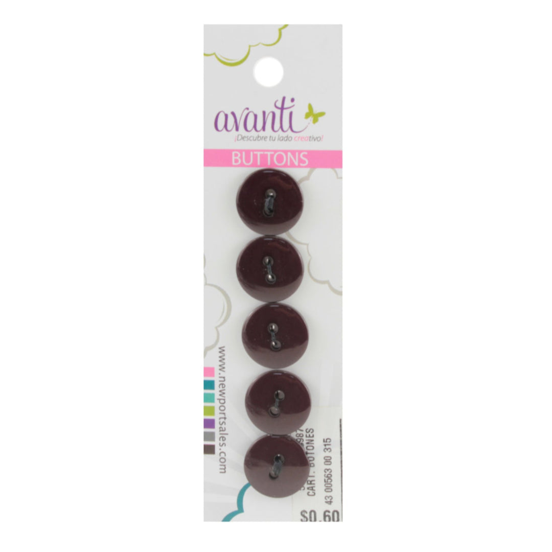 Sewing Buttons – 23L (13.0mm / 0.51 inches) with 2 Holes – Perfect for Heavy Coats, Jackets & Accessories