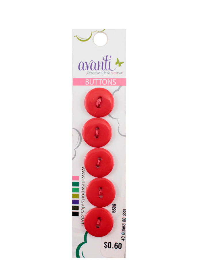 Sewing Buttons – 23L (13.0mm / 0.51 inches) with 2 Holes – Perfect for Heavy Coats, Jackets & Accessories, 12-Pack