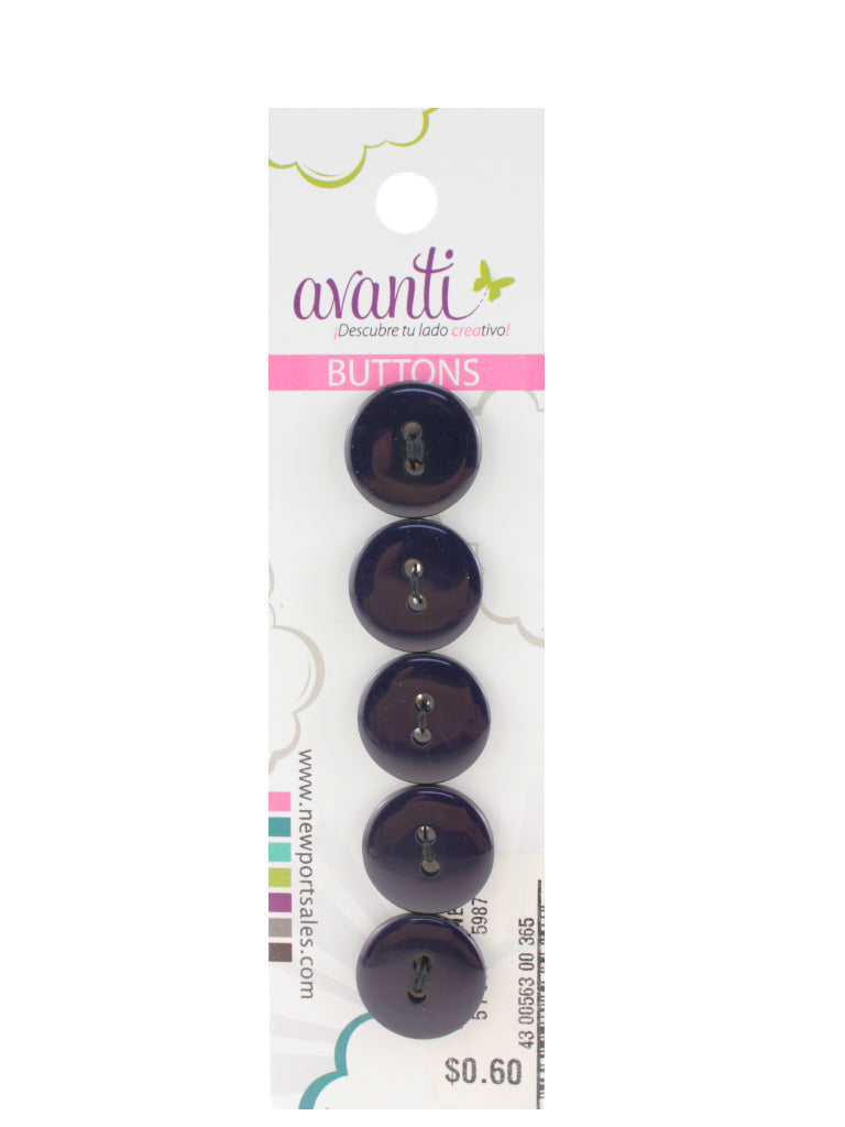 Sewing Buttons – 23L (13.0mm / 0.51 inches) with 2 Holes – Perfect for Heavy Coats, Jackets & Accessories, 12-Pack