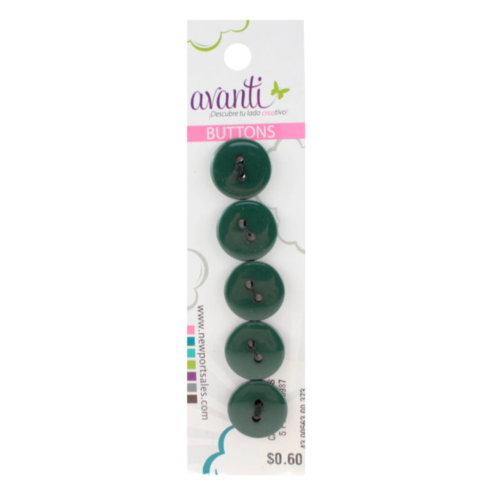 Sewing Buttons – 23L (13.0mm / 0.51 inches) with 2 Holes – Perfect for Heavy Coats, Jackets & Accessories, 12-Pack