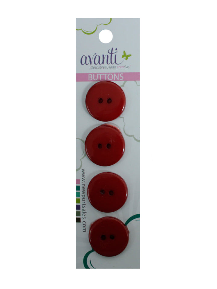 Sewing Buttons – 29L (18.0mm / 0.71 inches) with 2 Holes – Perfect for Dresses, Jackets & Fashion Handbags