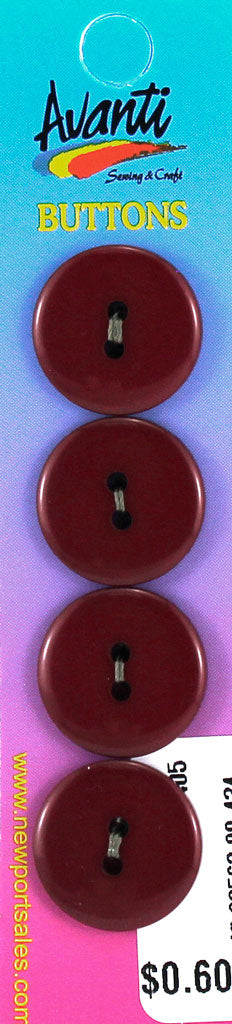 Sewing Buttons – 29L (18.0mm / 0.71 inches) with 2 Holes – Perfect for Dresses, Jackets & Fashion Handbags