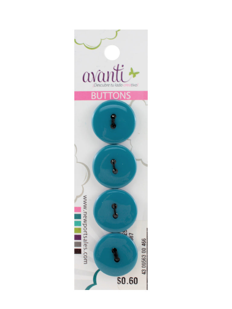Sewing Buttons – 29L (18.0mm / 0.71 inches) with 2 Holes – Perfect for Dresses, Jackets & Fashion Handbags, 12-Pack