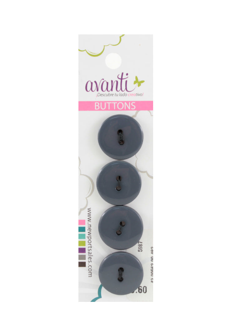 Sewing Buttons – 29L (18.0mm / 0.71 inches) with 2 Holes – Perfect for Dresses, Jackets & Fashion Handbags