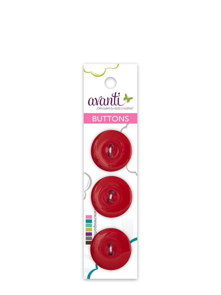 Sewing Buttons – 36L (23mm / 0.9 inches) with 2 Holes – Perfect for Coats, Sweaters & Upholstery Projects