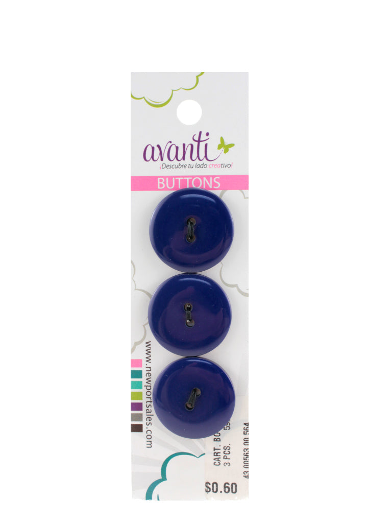 Sewing Buttons – 36L (23mm / 0.9 inches) with 2 Holes – Perfect for Coats, Sweaters & Upholstery Projects