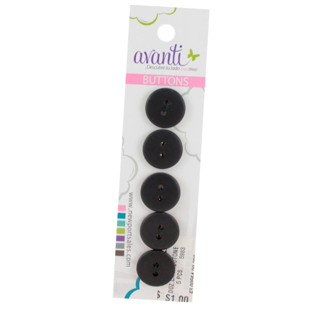Sewing Buttons – 23L (13.0mm / 0.51 inches) with 2 Holes – Perfect for Coats, Jackets, Cardigans & Accessories