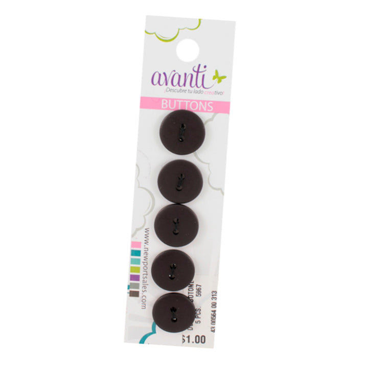 Sewing Buttons – 23L (13.0mm / 0.51 inches) with 2 Holes – Perfect for Coats, Jackets, Cardigans & Accessories