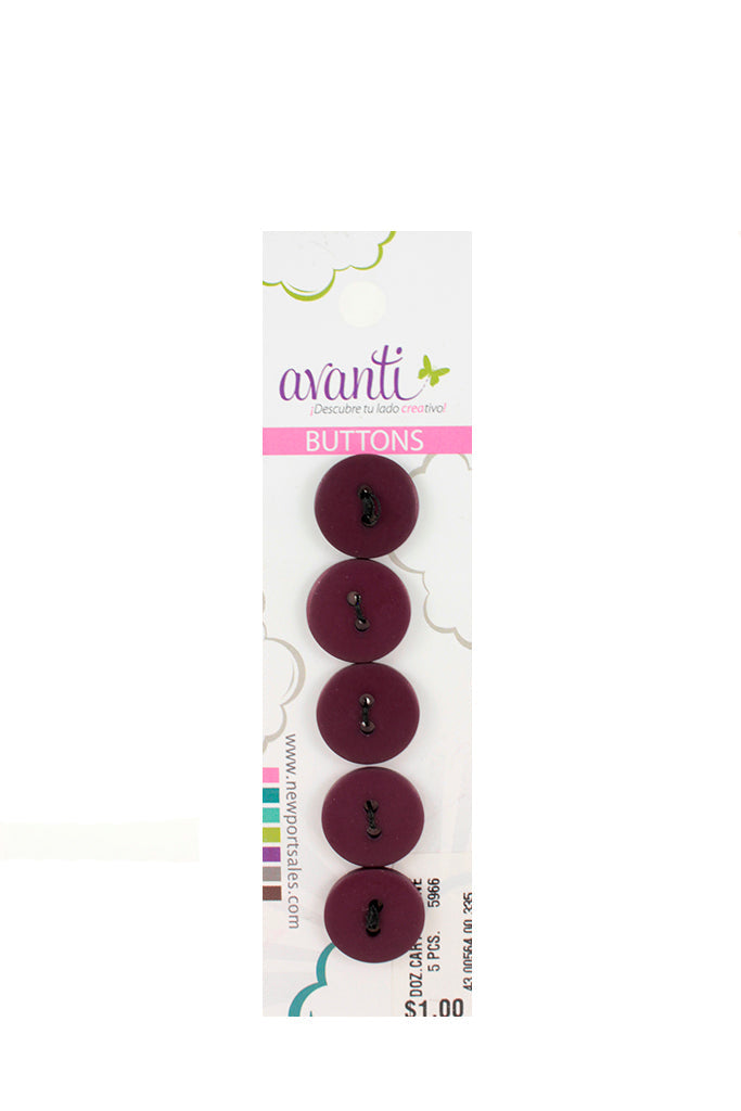 Sewing Buttons – 23L (13.0mm / 0.51 inches) with 2 Holes – Perfect for Coats, Jackets, Cardigans & Accessories, 12-Pack