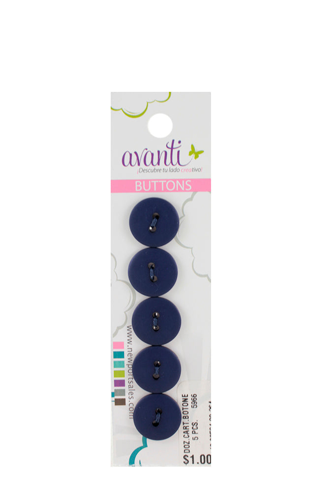 Sewing Buttons – 23L (13.0mm / 0.51 inches) with 2 Holes – Perfect for Coats, Jackets, Cardigans & Accessories