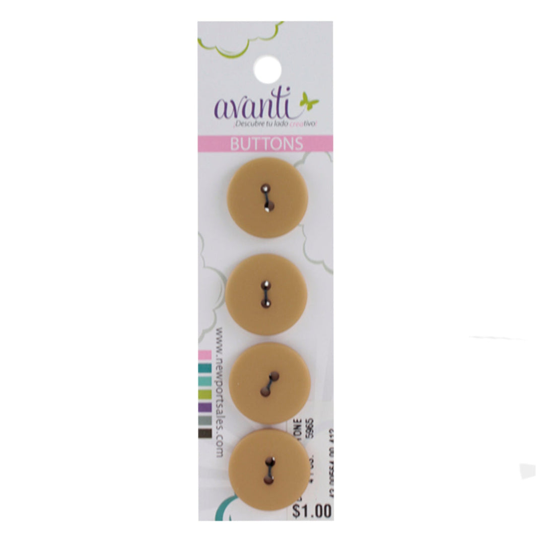 Sewing Buttons – 29L (18mm / 0.71 inches) with 2 Holes – Perfect for Dresses, Jackets & Fashion Handbags, 12-Pack