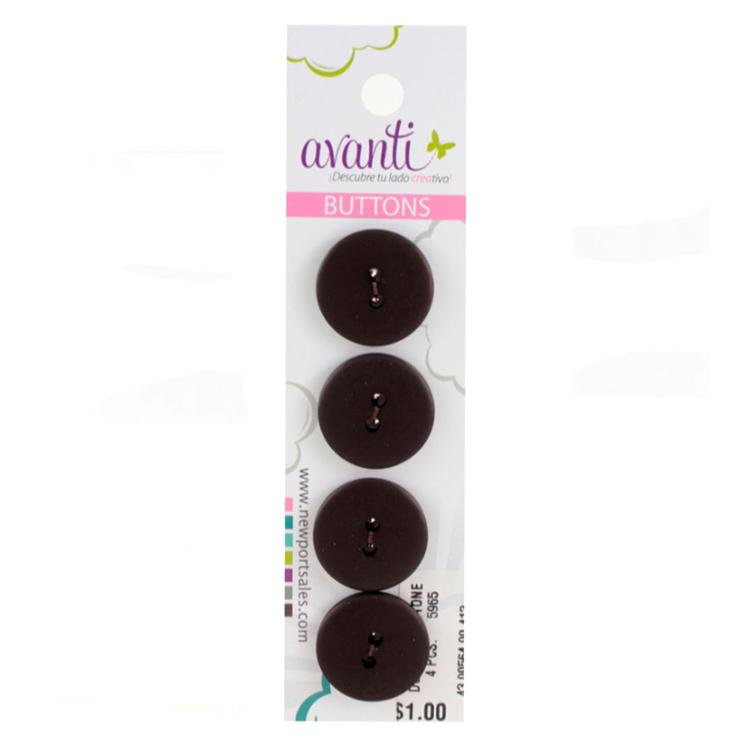 Sewing Buttons – 29L (18mm / 0.71 inches) with 2 Holes – Perfect for Dresses, Jackets & Fashion Handbags, 12-Pack
