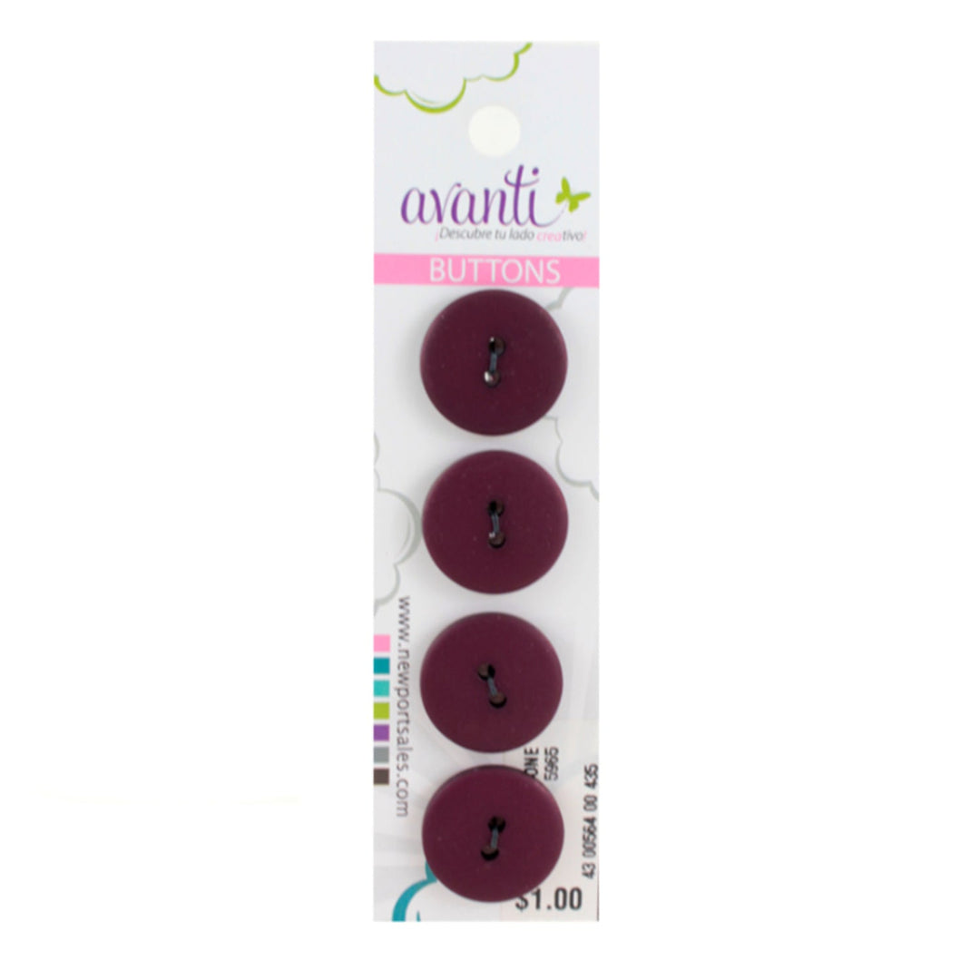 Sewing Buttons – 29L (18mm / 0.71 inches) with 2 Holes – Perfect for Dresses, Jackets & Fashion Handbags, 12-Pack