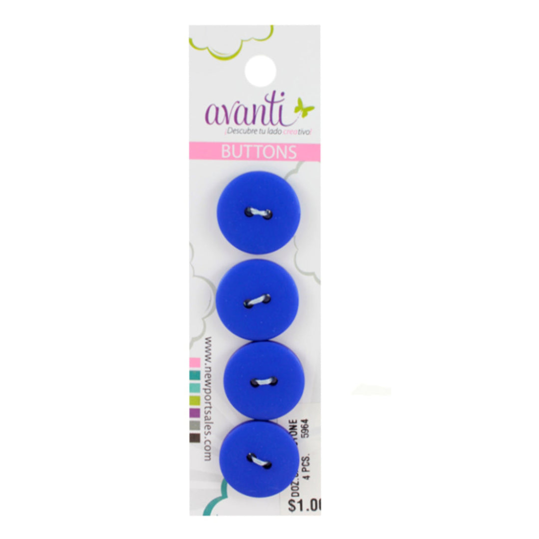 Sewing Buttons – 29L (18mm / 0.71 inches) with 2 Holes – Perfect for Dresses, Jackets & Fashion Handbags, 12-Pack