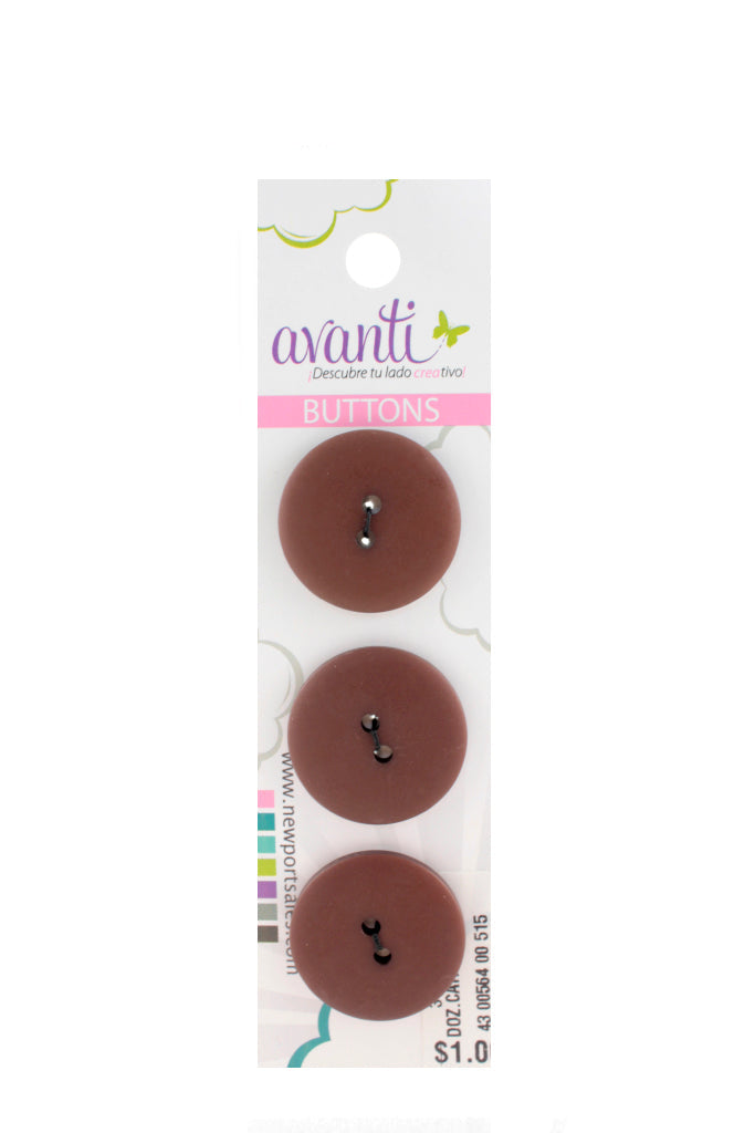 Sewing Buttons – 36L (23mm / 0.9 inches) with 2 Holes – Perfect for Coats, Blazers & Upholstery Projects, 12-Pack