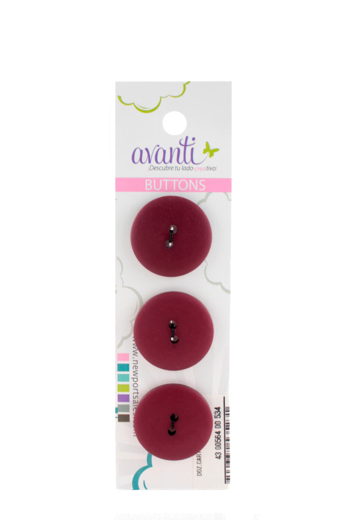 Sewing Buttons – 36L (23mm / 0.9 inches) with 2 Holes – Perfect for Coats, Blazers & Upholstery Projects