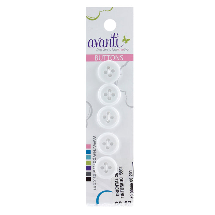 Sewing Buttons – 20L (11.5mm / 0.45 inches) with 4 Holes – Perfect for Jackets, Sweaters & Accessories